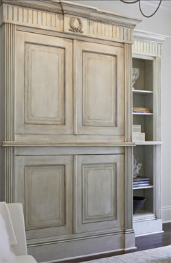 French Armoire 					designed by Twisted Interior Design 